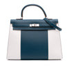 Hermès Bicolor Epsom Kelly Flag Sellier 35 Secondhand