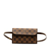 Damier Ebene Pochette Florentine - '10s Second-hand