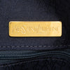 Saint Laurent Leather Dome Diamond Cut Handbag Secondhand