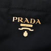 Prada Soft Calfskin Trimmed and Tessuto Open Convertible Shopping Tote Secondhand