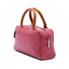 Chanel Small Quilted Calfskin Logo Bowler Bag Secondhand