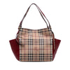 Burberry Small Haymarket Check Coated Canvas Canterbury Tote Secondhand