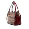 Burberry Small Haymarket Check Coated Canvas Canterbury Tote Secondhand