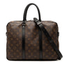 Louis Vuitton Monogram Macassar Porte Documents Voyage Secondhand