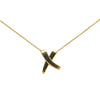 Tiffany Paloma Picasso 18K Yellow Gold X Kiss Necklace Secondhand