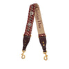 Dior Studded Oblique Canvas Bag Strap Secondhand