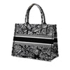 Dior Medium Canvas Embroidered Plan De Paris Book Tote Secondhand