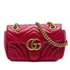 Gucci Small GG Marmont Matelasse Calfskin Shoulder Bag Secondhand