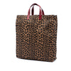 Fendi Leopard Printed Canvas Shopping Tote Secondhand