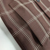 Marni Checkered Two-Tone Trench Coat, Size 38 Secondhand
