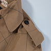 Secondhand Marni Checkered Two-Tone Trench Coat, Size 38
