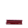 Dior Patent Cannage Lady Dior Chain Convertible Clutch Secondhand