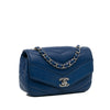 Chanel Mini Caviar Chevron Data Center Envelope Flap Bag Secondhand