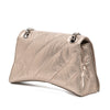 Balenciaga Small Metallic Calfskin Crush Chain Shoulder Bag Secondhand