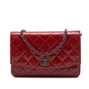 Chanel CC Quilted Patent Brilliant Wallet On Chain Secondhand