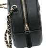 Chanel Caviar CC Filigree Round Clutch with Chain Secondhand