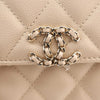 Chanel Nano CC Quilted Caviar Coco Top Handle Bag Secondhand