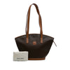 Celine Macadam Coated Canvas Shoulder Bag Secondhand
