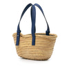 LOEWE Small Raffia Basket Tote Secondhand