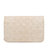 Chanel CC Coated Tweed Wallet On Chain Secondhand