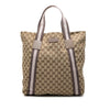 Gucci GG Canvas Web Tote Secondhand