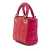 Dior Mini Bicolor Lambskin Cannage Lady Dior Secondhand