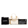 Chanel Mini CC Quilted Caviar Chain Zip Around Vanity Case Secondhand