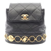 Chanel Small Lambskin Charms Backpack Secondhand