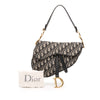 Dior Oblique Canvas Saddle Bag Secondhand