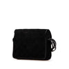 Chanel CC Quilted Suede Shoulder Bag Secondhand