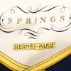 Hermès Springs Silk Scarf 90 Secondhand