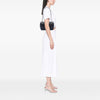 Saint Laurent Medium Chevron Sheepskin Monogram College Punk Shoulder Bag Secondhand