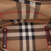 Burberry Nubuck and House Check Canvas Beckett Bucket Bag Secondhand