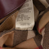 Burberry Nubuck and House Check Canvas Beckett Bucket Bag Secondhand