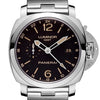 Panerai Luminor GMT PAM00531 OP6956BB1709504 SS AT Watch with Black Dial Secondhand