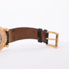 Pierre Kunz Pepretual Calendar PKA 003 QPR Leather x RG, Diamonds AT Silver-Face Watch Secondhand
