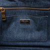 Secondhand Prada Canapa Denim 2Way Handbag in Blue B2642B