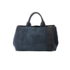 Prada Canapa Denim 2Way Handbag in Blue B2642B Secondhand
