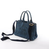 Prada Canapa Denim 2Way Handbag in Blue Secondhand