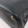 Prada Galleria Saffiano Lux Leather 2Way Handbag in Black Secondhand