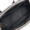 Prada Galleria Saffiano Lux Leather 2Way Handbag in Black Secondhand