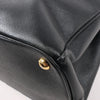 Prada Galleria Saffiano Lux Leather 2Way Handbag in Black Secondhand