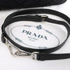 Secondhand Prada Tessuto Impuntu Nylon x Leather 2Way Handbag in Black BL0722