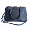 Prada Bijoux shoulder bag in blue Saffiano leather