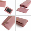 Prada pink Saffiano Metal long wallet