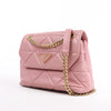 Prada Spectrum Small Leather Chain Shoulder Bag in Pink Secondhand