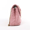 Prada Spectrum Small Leather Chain Shoulder Bag in Pink Secondhand