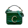 Secondhand Chloé Mini Crocodile Embossed Calfskin C Satchel