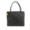 Chanel Caviar Medallion Tote Secondhand