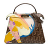 Fendi Antonio Lopez Medium Zucca Coated Canvas Peekaboo ISeeU Satchel Secondhand